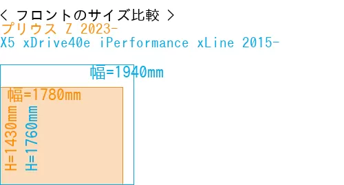 #プリウス Z 2023- + X5 xDrive40e iPerformance xLine 2015-